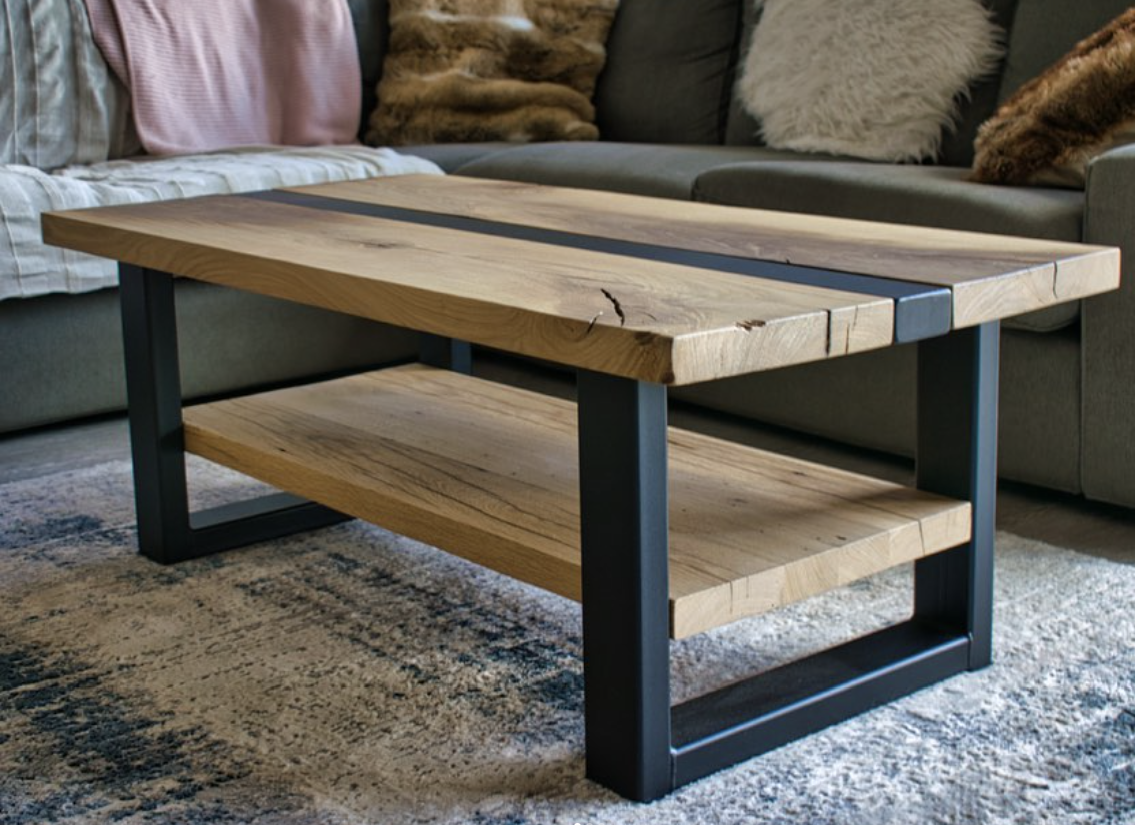 Eiken salontafel